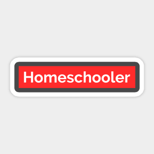 Homeschooler Sticker